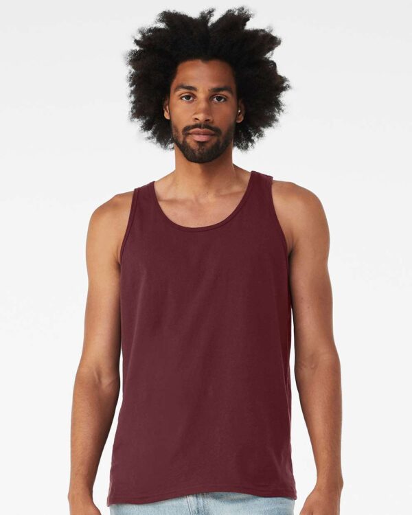 on-model-106702_omf_jpg Jersey Tank — Maroon on-model front