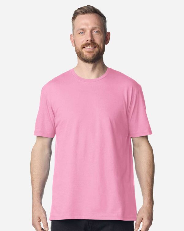 on-model-137555_omf_jpg Softstyle Tee — Fan Candy Pink on-model front