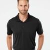 on-model-74514_omf_jpg adidas Performance Polo — Black on-model front