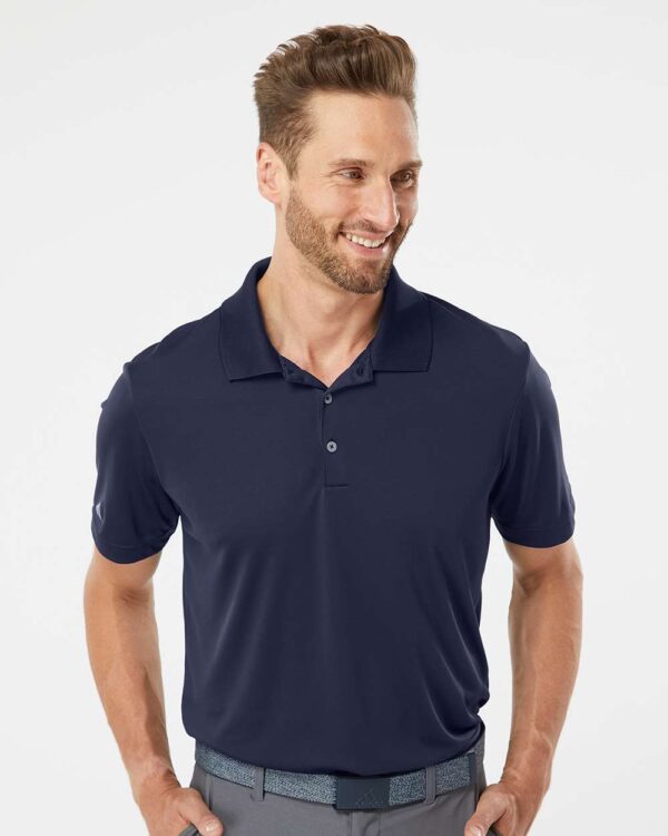 on-model-74517_omf_jpg adidas Performance Polo — Navy on-model front