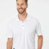 on-model-74519_omf_jpg adidas Performance Polo — White on-model front